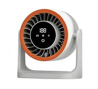 FROMCEO Ventilador de escritorio ajustable de 100 velocidades con pantalla digital, ventilador silencioso de alta velocidad para oficina, uso doméstico, pantalla digital duradera, mesa silenciosa