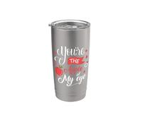 Fruit Apple Eye Love Romantic Lovely Gift Idea Apple of eye Vaso térmico de acero inoxidable de doble pared