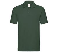 Fruit of the Loom 63-218-0, Polo para Hombre, Verde (Bottle Green), M