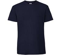 Fruit of the Loom - Camiseta de algodón para Hombre (2XL /Azul Oscuro)