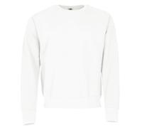 Fruit of the Loom Classic Raglan Sweat + bolsa de tela MyShirt gratuita, color: blanco + bolsa de tela MyShirt gratuita, talla: XXXL, Blanco, XXXL