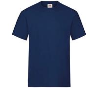 Fruit of the Loom Heavy Cotton Tee Shirt 3 Pack, Camiseta de Manga Corta Para Hombre, Azul (Marineblau), XXX-Large