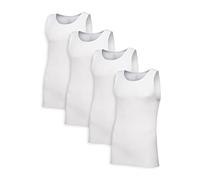 Fruit of The Loom Men's Premium A-Shirt (Pack of 4) White, Large