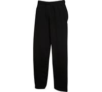 Fruit of the Loom - Pantalones para hombre, color negro, talla XL