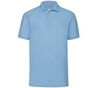 Fruit of the Loom Raglan Sleeve - Polo para hombre, color azul (bleu ciel), talla X-Large