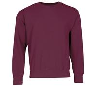 Fruit of The Loom SS027M - Sudadera Hombre, Rojo (Burgandy), Large