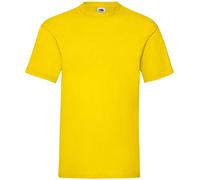 Fruit Of The Loom SS028M - Camiseta Hombre, Amarillo (Yellow), Small