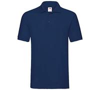 Fruit of the Loom SS035M, Polo para Hombre, Azul (Blue Navy), Large