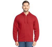 Fruit of The Loom Sudaderas con Capucha y Pantalones Deportivos de Forro Polar Eversoft para Hombre, Rosso, XL