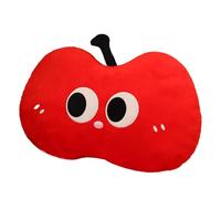 Fruit Throw Pillow, Plush Fruit-Shaped Hugging Pillow with Big Eyes, Skin-Friendly Plush Cushion for Chair, Bed, and Desk, Lindo y acogedor Fruit Plush for Kids and Adults
