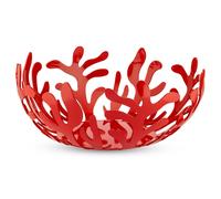 Frutero MEDITERRANEO 25 cm, rojo, acero inoxidable / epoxi resina, Alessi