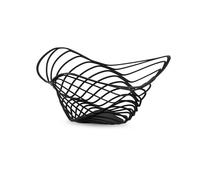 Frutero TRINITY, 33 cm, alto, negro, Alessi