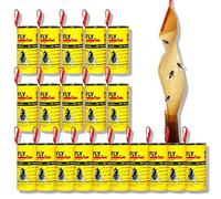 Frutilexia 20 Piezas Atrapa Moscas, Trampa Moscas Fruta, Atrapa Mosquitos, Trampas para Moscas Colgantes, Tiras Atrapamoscas, Atrapa Insectos, Seguro y No Tóxico, para Interiores y Exteriores