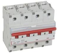 FRX403: Interruptor-seccionador modular, 100A, 3 contactos normalmente abiertos (3NO), 3 polos, capacidad de cortocircuito de 4.5 kA, 400V AC
