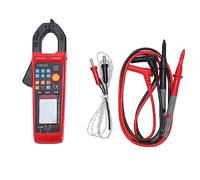 FS8330 Pinza Amperimétrica 200a / 600V 6000 Cuentas Multímetro Digital Prueba de Electricidad Probador Eléctrico Voltaje Resistencia a la Corriente Medición de Frecuencia con Protección contra