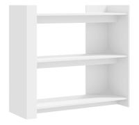 fsahslih Mesa consola blanca 100 x 35 x 90 cm madera mesa de pasillo | Mesa auxiliar estrecha para pasillo y sala de estar con mucho espacio de almacenamiento, alta resistencia y protección segura