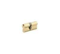 FTH - Cilindro de cerradura doble entrada 5G, 30x40mm, cilindro y llaves de latón, protección contra arranque, 3 llaves dentadas