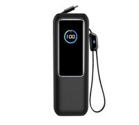 FTRONGRT Funda Compatible con Anker Zolo 25000mAH 165W Power Bank, a Prova di Polvere, Anti-Caída, Silicone Custodia Protettiva Compatible con Anker Zolo 25000mAH 165W Banco de Energía. Negro