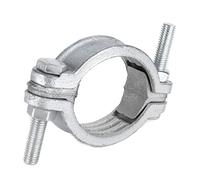 FTVOGUE Abrazadera de Manguera Anillos de Abrazadera de Cincha Chapados en Zinc de Acero Al Carbono de Tubo Ajustable de 68-76 Mm Rango de 3-4 Cm para Anillos de Goma Reparación y Seguridad de Tubos