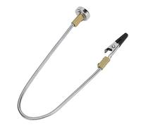 FTVOGUE Abrazadera de Mesa de Tornillo de Banco Ajustable con Brazos Flexibles, Soporte de Cuello de Cisne con Base Magnética de Acero de Aleación con Funda de Goma de Alta Temperatura,