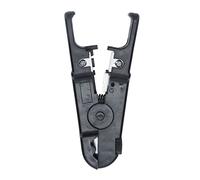 FTVOGUE Alicates Pelacables, Herramienta de Engarzado ABS con Hoja Ajustable, Corta Redondas Planas Multilíneas de 3,2 Mm a 9,0 Mm, Herramienta Eléctrica con Deflector de Seguridad para Trabajos con