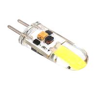 FTVOGUE Bombilla LED GY6.35 Luz COB de Silicona 3W AC DC 12V Regulable Ángulo de Haz de 360 grados 120 Lúmenes Reemplazo Halógeno para Iluminación de Museo en Casa, Oficina, Bar, Cafetería
