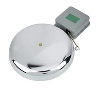 FTVOGUE Campana Eléctrica de Acero Inoxidable, Campana Escolar Externa,