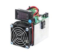 FTVOGUE Carga Electrónica Probador de Capacidad de Batería Digital de 100 W Módulo de Descarga de Corriente Constante DC12 V 0 A 10 A con Ventilador de Refrigeración y Protección para Laboratorio de