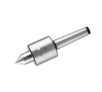 FTVOGUE Centro en Vivo MT2, Centro Giratorio de Acero T10 y 40Cr, Soporte de Cono Morse 2 de Precisión de 60 Grados y 0,01 Mm para Fresado de Torneado CNC de Contrapunto de Torno de Metal