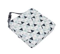 FTVOGUE Cojín Elevador para Niños, Material de Esponja Impermeable, Cómodo Cojín para Silla Alta, 12,6x12,6x3,15 Pulgadas para Mesa de Comedor para Niños (triángulo)