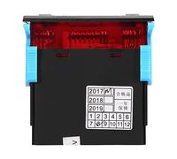 FTVOGUE Controlador de Temperatura Inteligente para Calentador Solar de Agua, Termostato Digital de Alta Precisión con Sondas Sensoras, 220V CA, para de Calefacción Solar de Agua,
