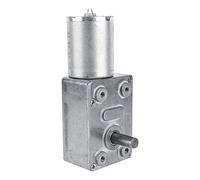 FTVOGUE DC 12V Motor Eléctrico Reductor CW/CCW Motor Sinfín de Alto Par Reversible y Reversible 5/6/20/40/62 RPM(5RPM)