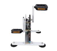 FTVOGUE Generador de Energía de Pedal de 100W con Banco de Energía Portátil de Carga Rápida USB para Emergencia de Camping Al Aire Libre Salida DC 1-35V Acero Al Carbono