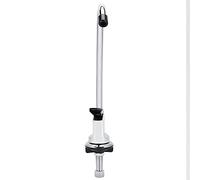 FTVOGUE Grifo de Cuello de Cisne G1/4 Pulgadas, Grifo de Fregadero Tipo Prensa de Acero Inoxidable y Aleación de Cobre con Acabado Cromado para Filtro de Agua, Purificador, Suaviz
