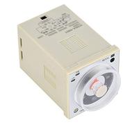 FTVOGUE H3BA-N8H Relé de tiempo Multifunción Alta precisión 8 pines Temporizador El intervalo de tiempo de retardo es de 1.2s a 300h 220VAC/24VDC/AC(220VAC), relay