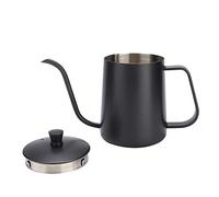 FTVOGUE Hervidor de Cuello de Cisne de Acero Inoxidable para Verter sobre café, 350 Ml, 600 Ml, Acero Inoxidable 304, Boquilla Larga y Estrecha, Olla de Precisión para el Hogar, Oficina, Camping,