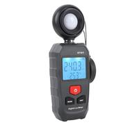 FTVOGUE Iluminómetro Digital Luxómetro Medidor de Luz con Pantalla LCD 200000Lx Rango Automático, Material ABS para Crecimiento de Plantas en Interiores y Exteriores Medición de Luz Fluorescente LED