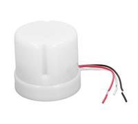 FTVOGUE Interruptor de Luz de Calle con Fotocélula, Plástico IP65, Función de Control Automático, Corriente Nominal de 25 A para Farolas y Jardines Exteriores (AC220-240V)