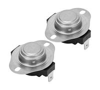 FTVOGUE Interruptor de Temperatura de Disco Snap, Termostato Bimetálico 25A 250V con Carcasa de Plástico de Ingeniería para Motor Calentador de Agua Dispensador (65℃)