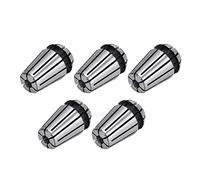 FTVOGUE Juego de Pinzas con Resorte ER11, Mandril de Acero con Resorte de Precisión para Máquinas de Grabado y Fresado CNC de 3 Mm de Diámetro Interior