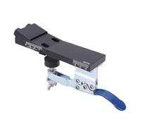 FTVOGUE Kit con Portapiezas con Orificios, Aleación de Aluminio, de Sujeción Rápida, Guía de Broca en ángulo de 15 Grados para Proyectos de Empalme en Forma de L y T