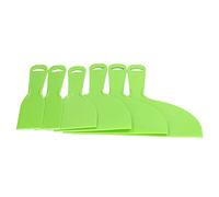 FTVOGUE Kit de Espátulas para Masilla ABS, Juego de Raspadores para Cinta Adhesiva, 6 Piezas, 2 Pulgadas, 4 Pulgadas, 6, 8, 10, para Pintura, Papel Tapiz, Reparación de Parches, Extensión,
