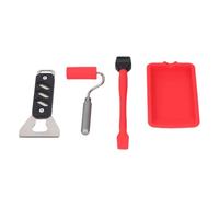 FTVOGUE Kit de Pegamento para Madera, Juego de Aplicadores de Pegamento para Madera, Cepillo para Pegar con Silicona de Aleación de Aluminio para Proyectos de Artesanía en