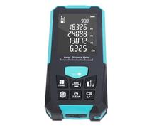 FTVOGUE Medición Láser Digital de 0,05 a 100 M con Pantalla LCD Retroiluminada de 2,4 Pulgadas Batería Recargable Resistente Al Agua IP54 para Múltiples Modos de Medición