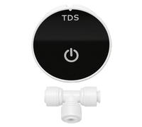 FTVOGUE Medidor TDS en Línea 0-999 Ppm Pantalla LED Probador de Calidad | Sonda del Sensor ABS, Monitoreo en Tiempo Real, Instalación en Línea con Conector de 1,4 Pulgadas, RO DI de Agua del Grifo