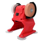 FTVOGUE Mini Amoladora de Banco, Rueda de 70 Mm 5500 RPM para 18V | Compatible con Batería , Carcasa de ABS, Desbarbado de Metal, Rectificado de Metal, Afilado de Brocas, Procesamiento de