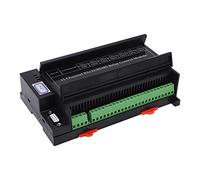 FTVOGUE Módulo de Control de Interruptor de relé, Tablero de relé Serie ABS DC 12V 15CH RS232, Módulo de Control Industrial de 15 Canales para Técnicos de Paneles de de Equipos de Automatización