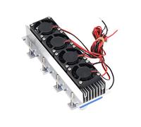 FTVOGUE Módulo de Refrigeración, Módulo de Enfriador de Aire Semiconductor de 4 Núcleos DC 12 V 30 A 170 W máx. 288 W de Refrigeración Electrónico Portátil para Proyectos de y Enfriador de Aire de