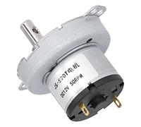 FTVOGUE Motor con Engranajes en Miniatura Motor de Engranaje Helicoidal DC12V, Eléctrico de Velocidad Lenta de 50 RPM con Bloqueo Automático de Cobre, para Abridor de Puertas y Ventanas Mini