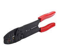 FTVOGUE Multi-Function Manual Wire Terminal Crimping Pliers, HS-313 | Agarre ergonómico con ajuste en la palma, mordazas endurecidas de acero al carbono, matrices de terminales aisladas sin